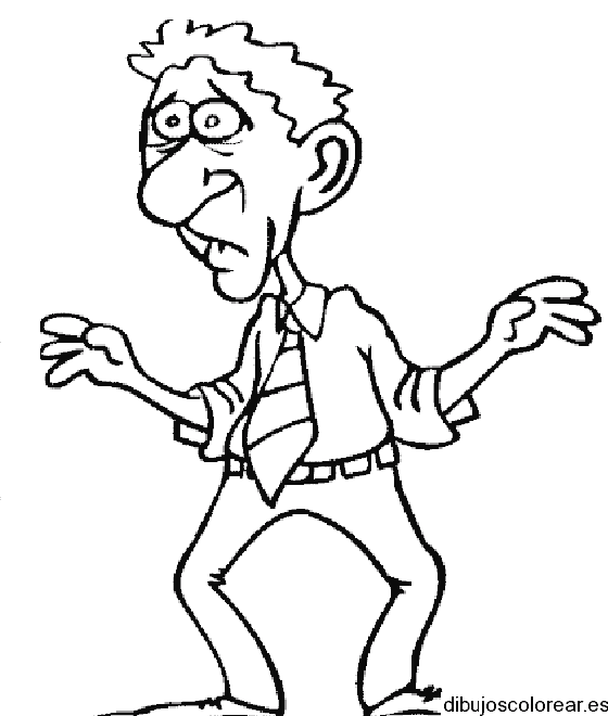 Dibujo de un abuelo