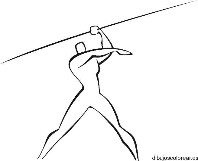Dibujo de tiro al arco 