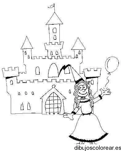Dibujo de un palacio