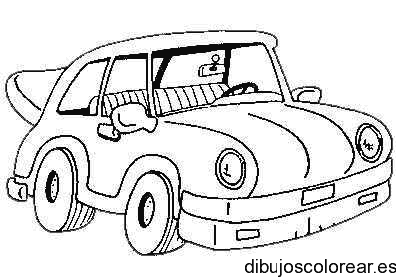 Dibujo de un cochecito