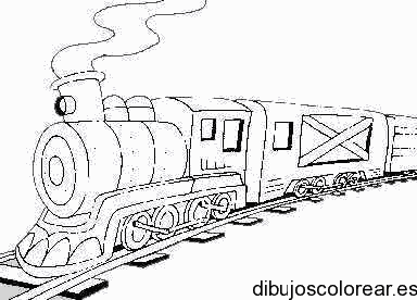 Dibujo de un tren