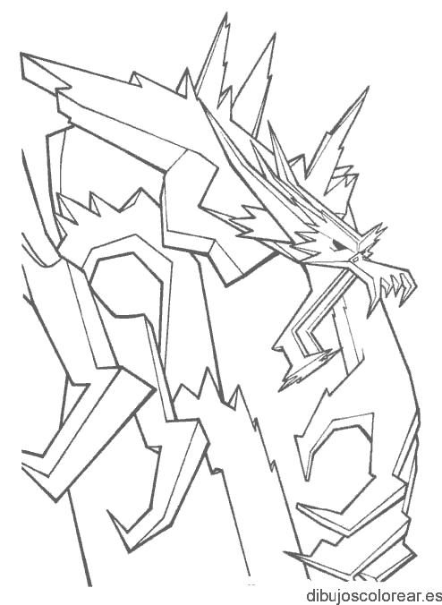 Dibujo de un transformer