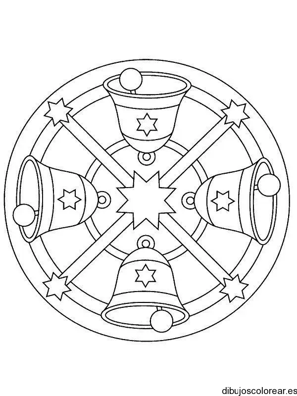 Dibujo de un circulo de campanas
