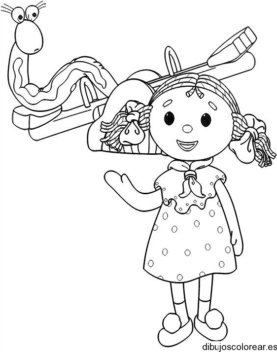 Dibujo de Andy Pandy