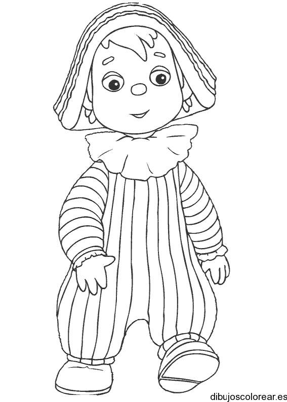 Dibujo de un pequeño niño