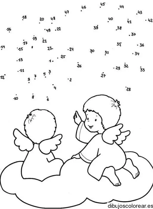 Dibujo para formar una nube
