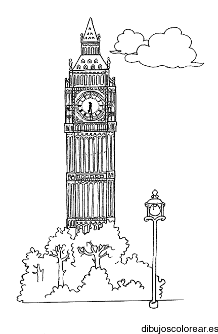 Dibujo de la Torre de Londres
