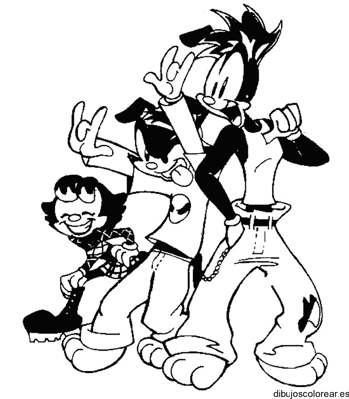 Dibujo de Los Animaniacs
