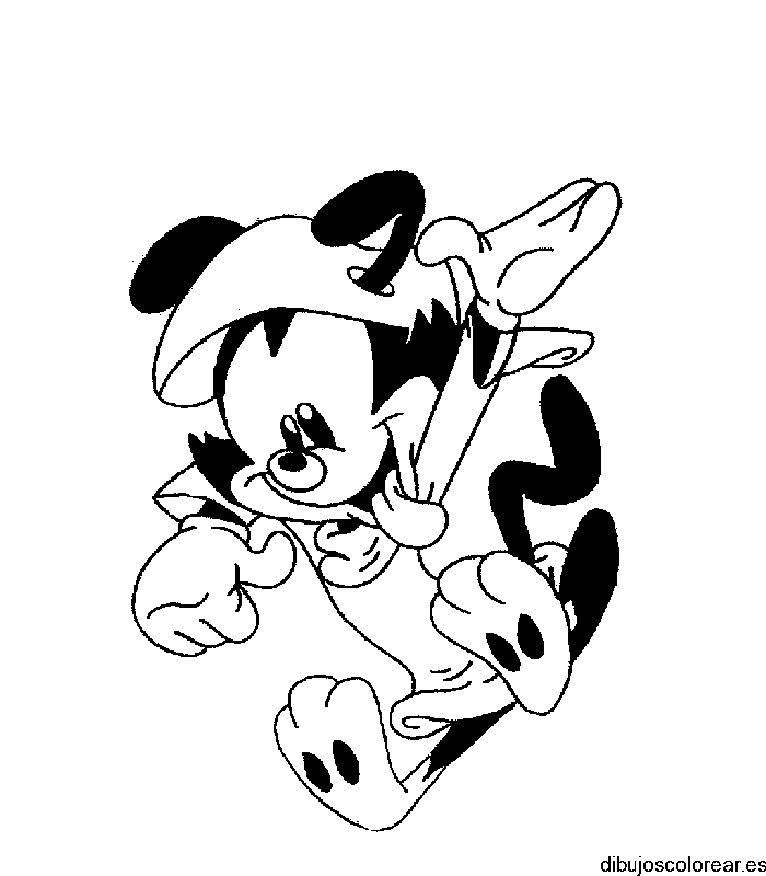 Dibujo de animaniacs saltando