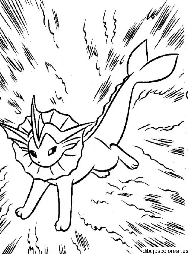 Dibujo de personaje Pokemón