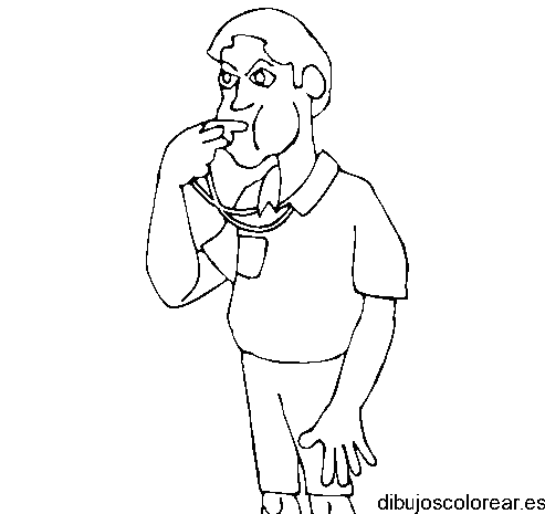 Dibujo de un árbitro