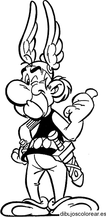 Dibujo de Asterix