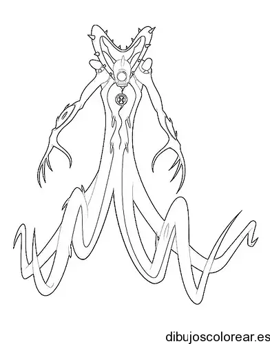Dibujo de un monstruo 