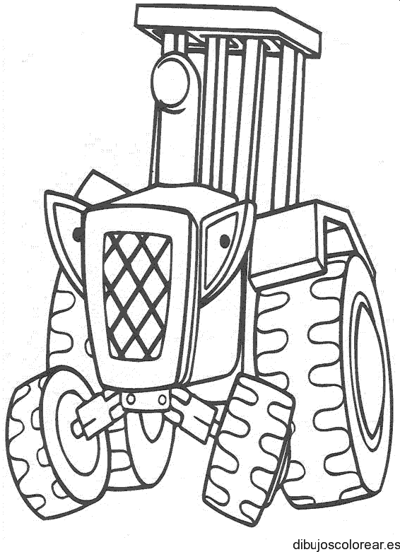 Dibujo de un Tractor