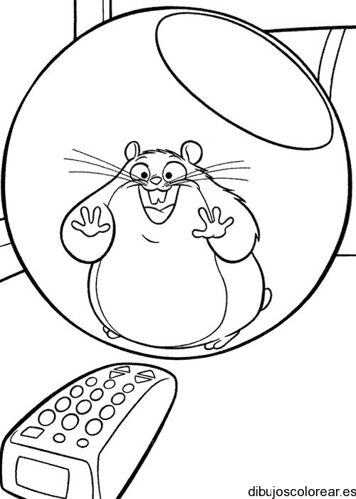 Dibujo de un Hamster