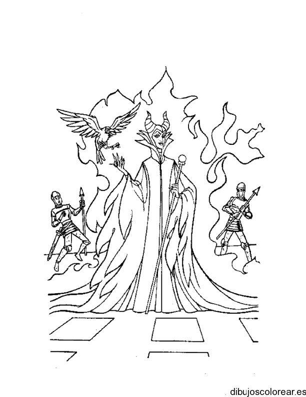 Dibujo de Cruela Devil