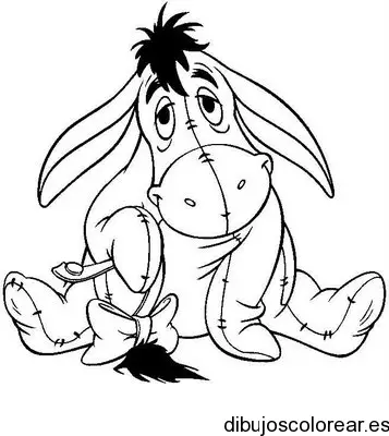 Dibujo del burro Igor