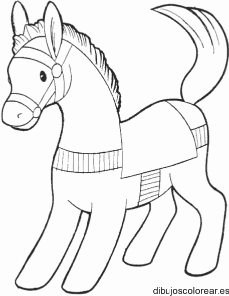 Dibujo de un pony