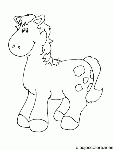 Dibujo de un caballito