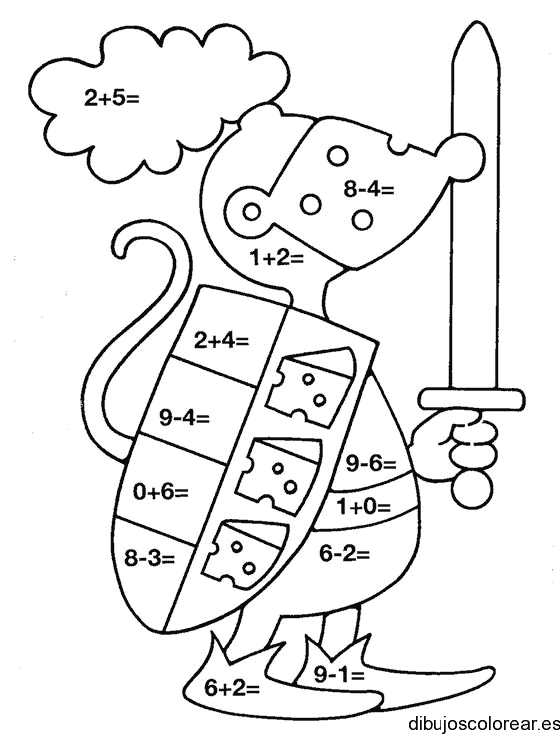 Dibujo de un escudero