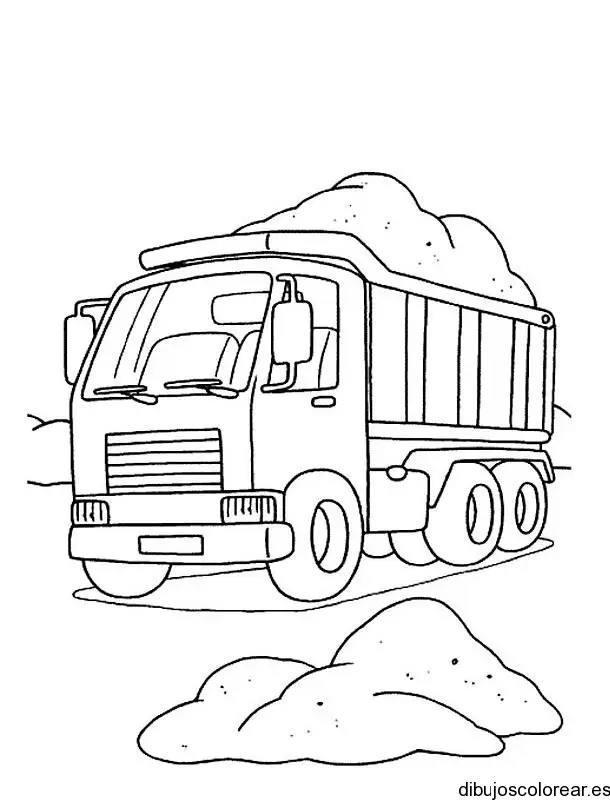 Dibujo de camión