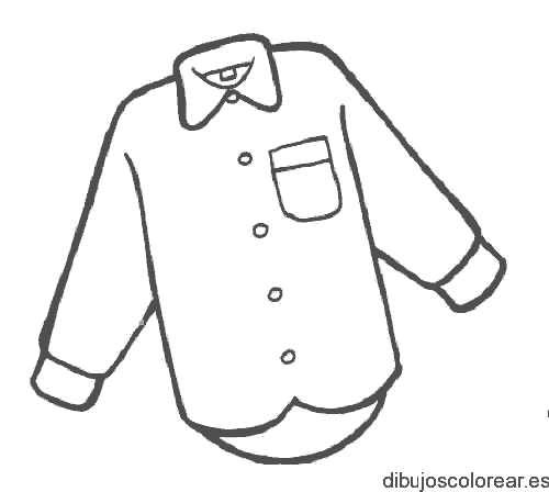 Dibujo de una blusa