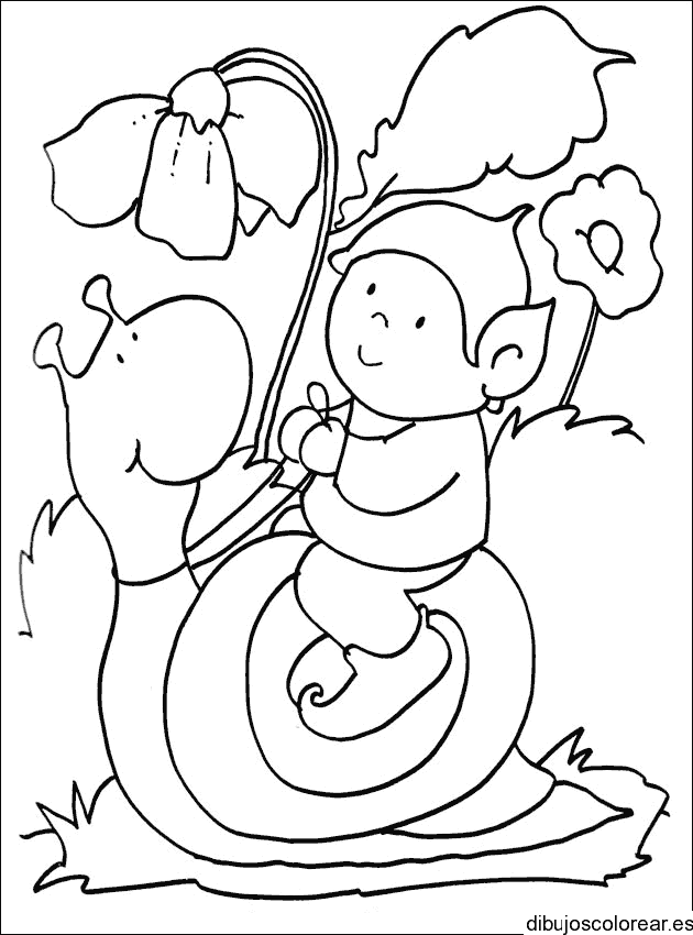 Dibujo de un duende