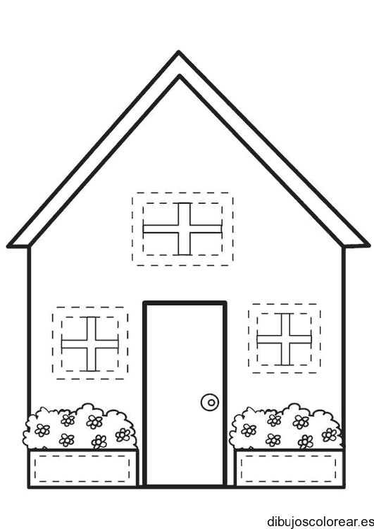 Dibujo de una casita