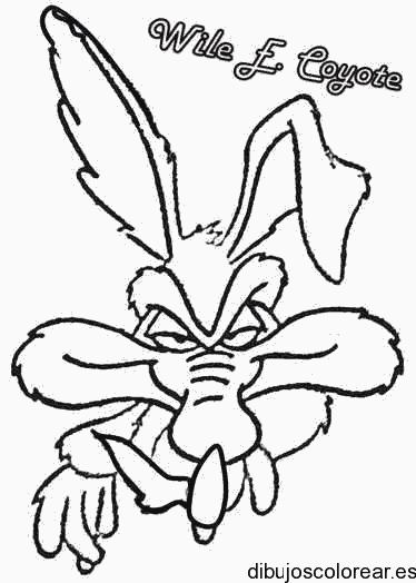 Dibujo de Wile El Coyote