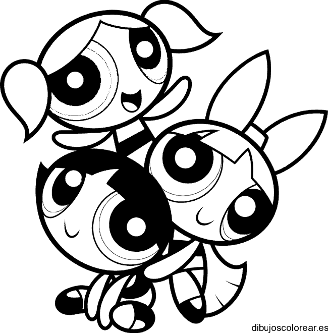 Dibujo con las tres supernenas