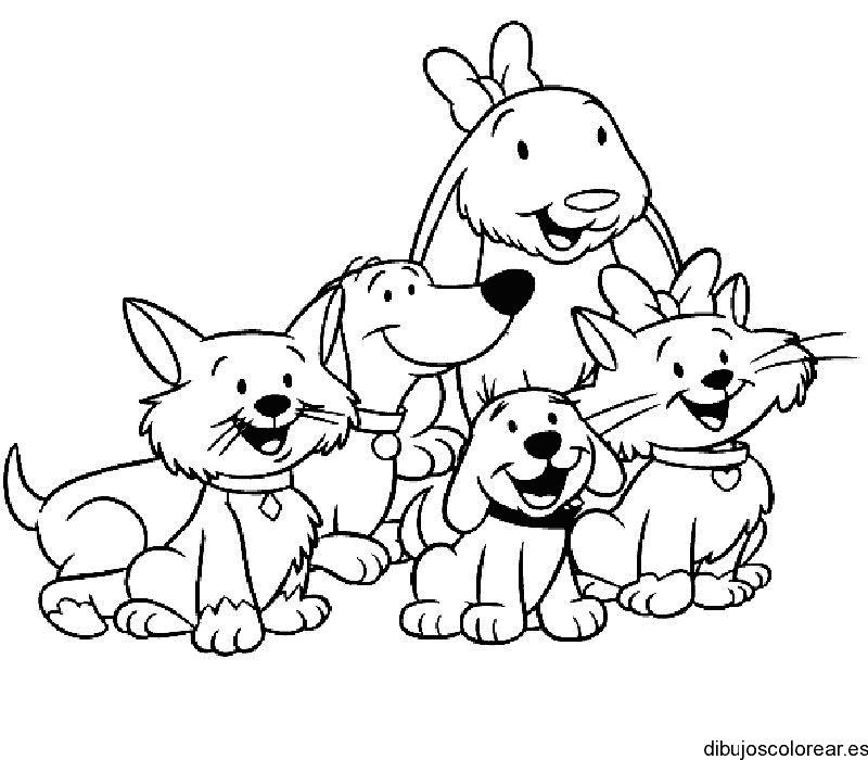 Dibujo de perros