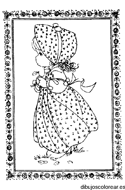 Dibujo de una niña