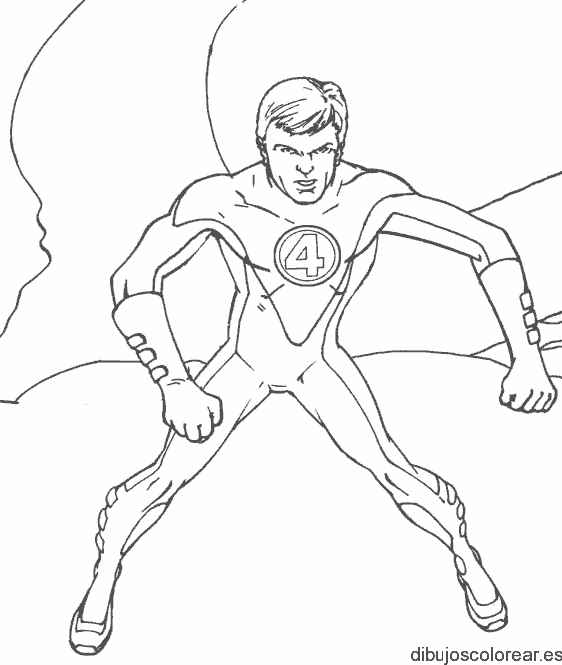 Dibujo de Mister Fantástico