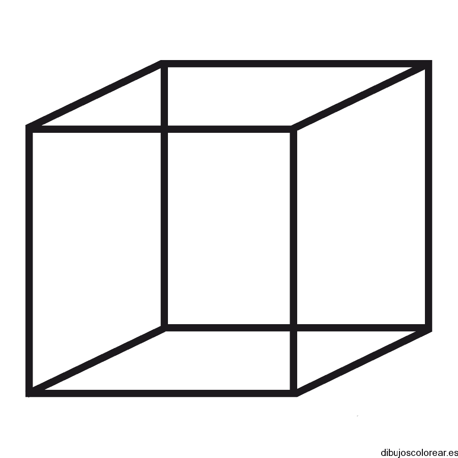 Dibujo de un cuadrado