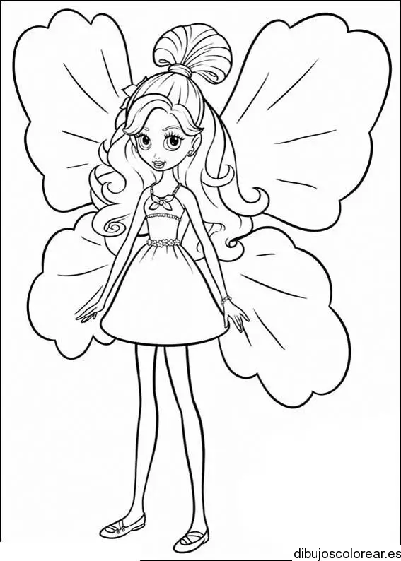 Dibujo de un pequeño ángel