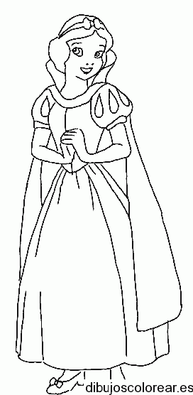 Dibujo de Blanca Nieves