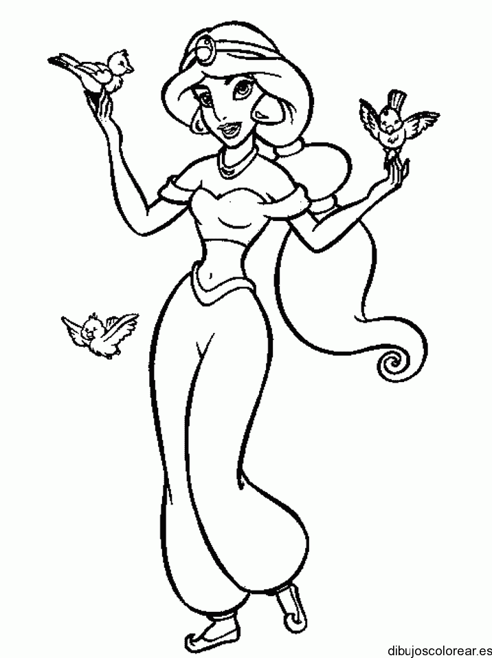 Dibujo de Jasmine