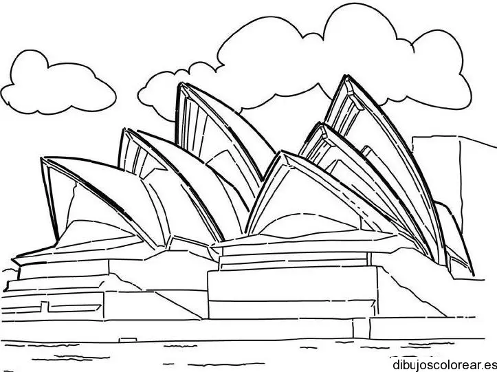 Dibujo de la Opera de Sidney