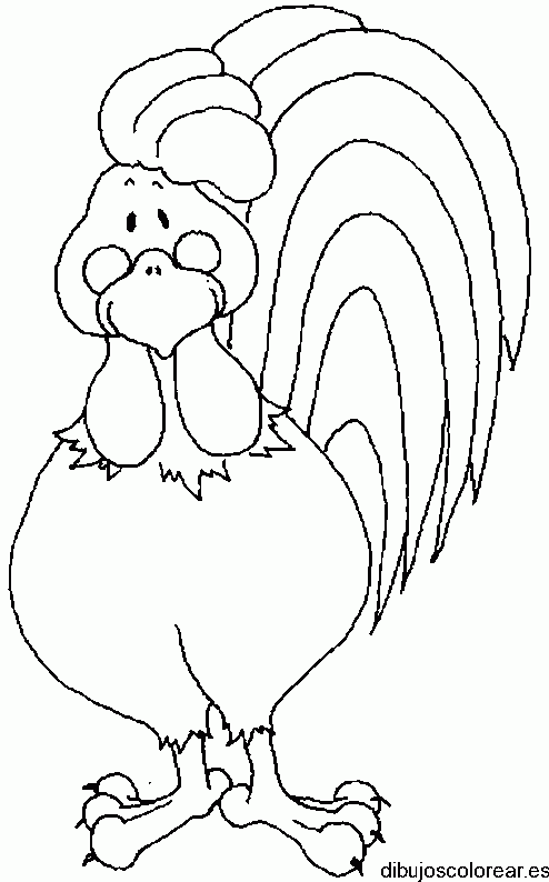 Dibujo de un pavo