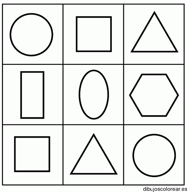 Dibujo figuras geométricas
