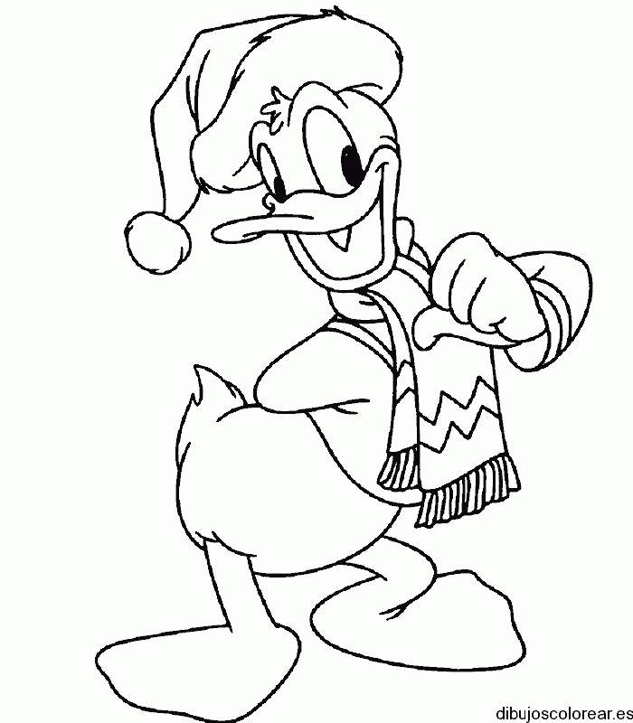 Dibujo de Pato Donald 
