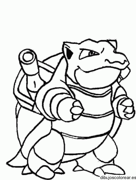 Dibujo de un animal a combate