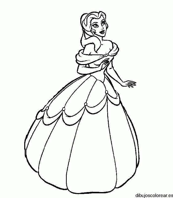 Dibujo de un princesa