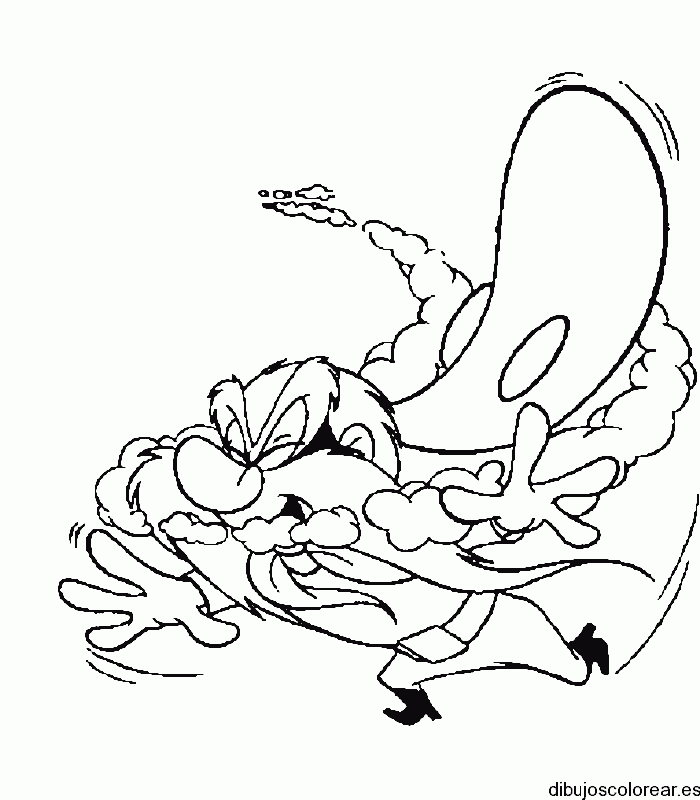 Dibujo del terrible Sam
