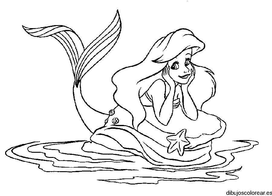 Dibujo de Ariel