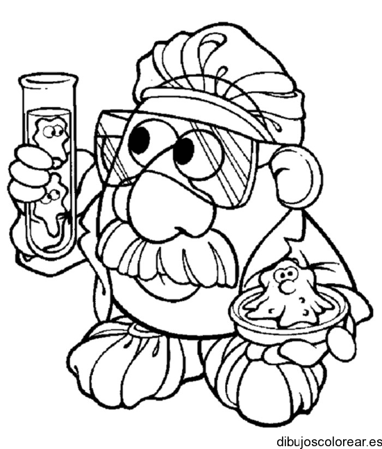 Dibujo del señor patata