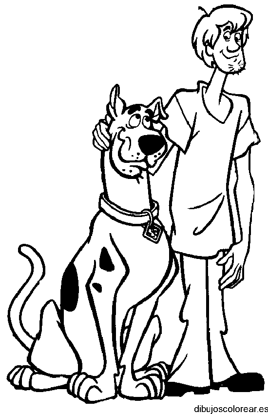 Dibujo de Scooby Doo