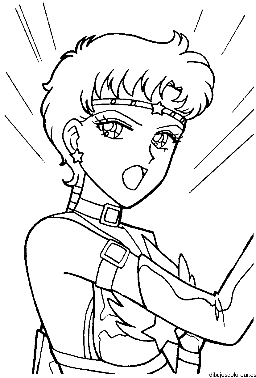 Una chica guerrera anime