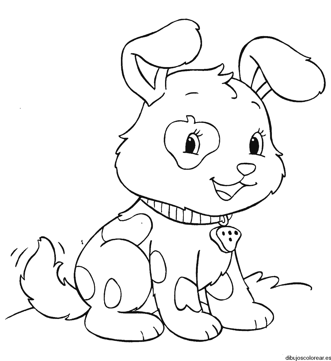 Dibujo de un cachorro de perro