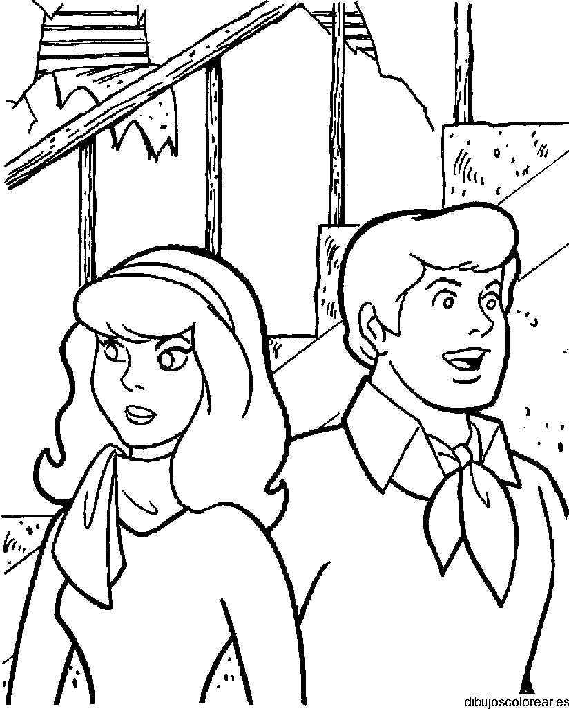 Dibujo de amigos de Scooby Doo